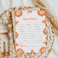 Pizza Premier Anniversaire Fête Heure Carte Capsul