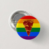Pizza Pride Ronde Button 3,2 Cm (Voorkant /achterkant)