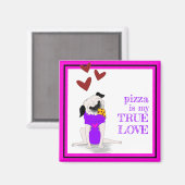 Pizza Pug: True Love Magnet (Recto/Verso)