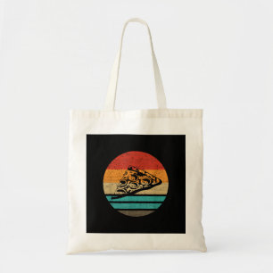 Pizza punt retro stijl vintage tote bag