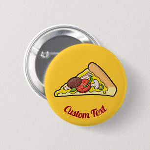 Pizza punt ronde button 5,7 cm