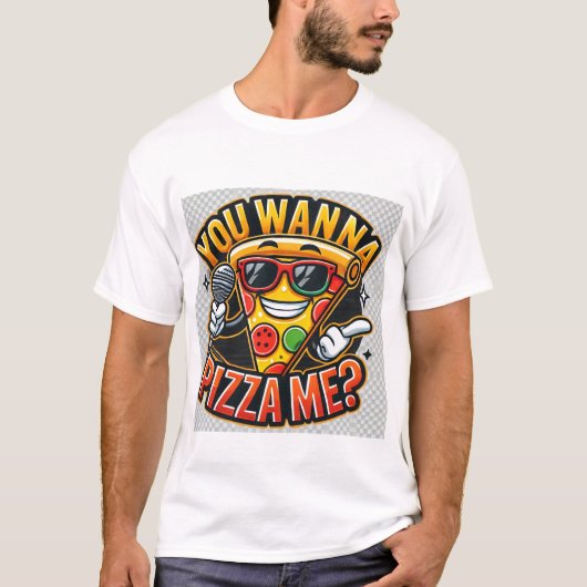 pizza punt t-shirt (Voorkant)