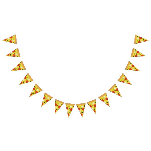 Pizza punt vlaggetjes (Alle)