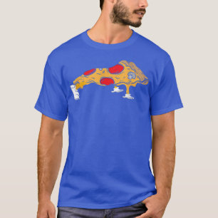 Pizza Push UPS, Bodybuilding Workout Gym Lift Musl T-shirt