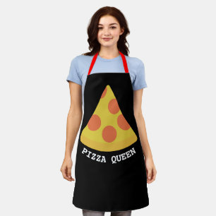 PIZZA QUEEN KITCHEN APRON SCHORT