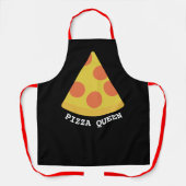 PIZZA QUEEN KITCHEN APRON SCHORT (Voorkant)
