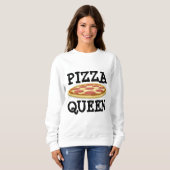 PIZZA QUEEN LADIES T-shirts FUNNY (Devant entier)