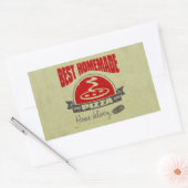 Pizza Rechthoekige Sticker (Envelop)