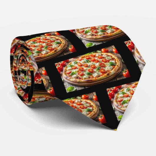 Pizza Restaurant Ober Halsband Stropdas (Opgerold)
