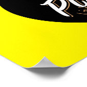 Pizza Restaurant past Hulp Gezochte Logo van de Wi Poster (Hoek)