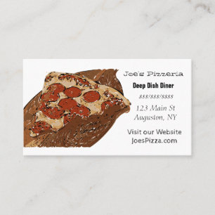 Pizza Restaurant Visitekaartje