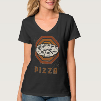 Pizza  Retro Classic Love T-shirt