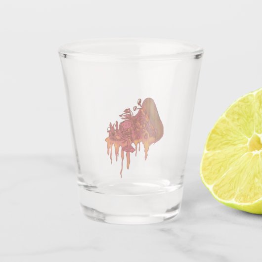 PIZZA ROSE VERRE TISSÉ (Devant)