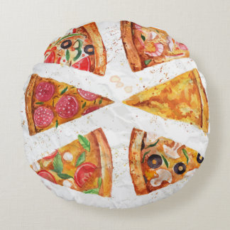 Pizza Round Pillow Rond Kussen