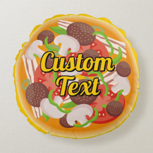 Pizza Round Pillow Rond Kussen