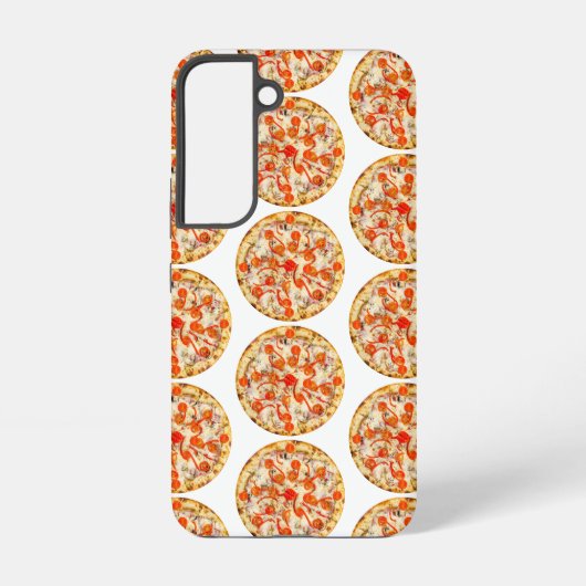 Pizza Samsung Galaxy Hoesje (Achterkant)