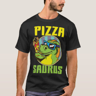 Pizza Saurus T-Rex Dinosaurus Eten Pizza Pizzasaur T-shirt