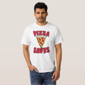 Pizza Saves T-shirt (Voorkant volledig)