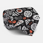 Pizza  schets van CallisC Arts Stropdas (Opgerold)