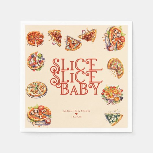 pizza | Segment Servet (Voorkant)