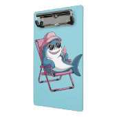 Pizza shark Mini Klembord (Angled2)