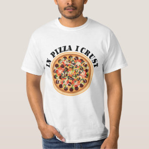 Pizza-shirt - in Pizza heb ik roest T-shirt