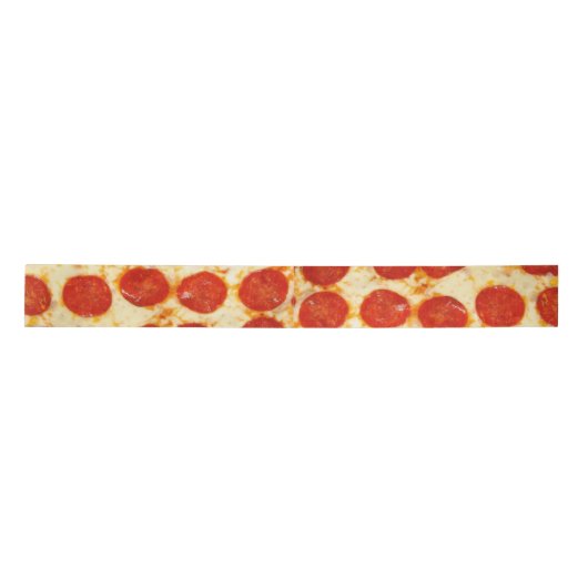 Pizza Silk Ribbon Lint (Voorkant)