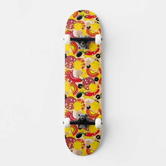 Pizza Skateboard (Voorkant)
