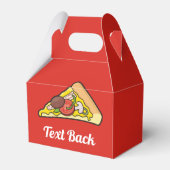 Pizza slice bedankdoosjes (Achterkant)