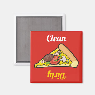 Pizza Slice Dishwasher Magnet Magneet