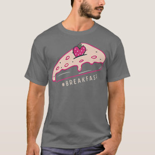 Pizza Slice Fast Food Breakfast Love Shape Fruits T-shirt