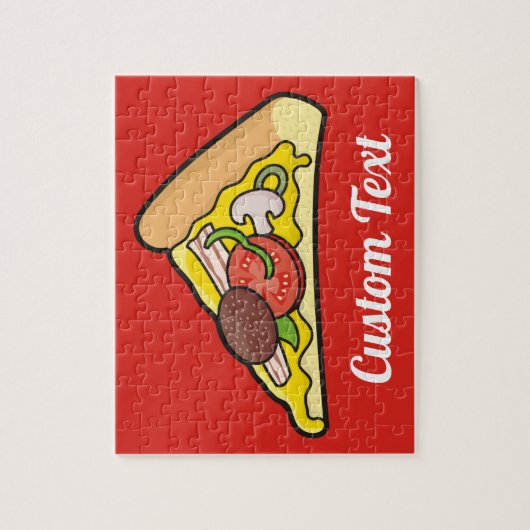 Pizza Slice Jigsaw Puzzle (Vertical)