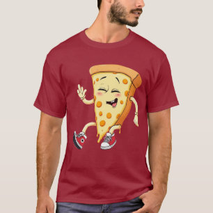 Pizza Slice Leuk grafisch t-shirt voor food lovers