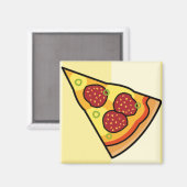 Pizza Slice Magneet (Voorkant / Achterkant)