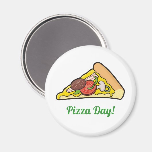 Pizza slice magneet (Voorkant / Achterkant)