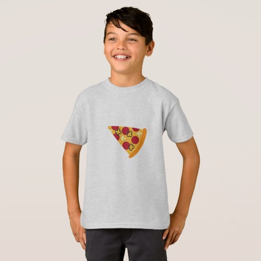 Pizza Slice, Matching Father Son, Dad Boy T-shirt (Voorkant volledig)