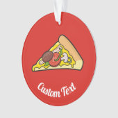 Pizza Slice Ornament (voorkant)