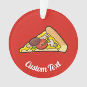 Pizza Slice Ornament (voorkant)