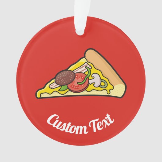 Pizza Slice Ornament (voorkant)