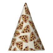 Pizza slice paper party pet feesthoedjes (Rechts)