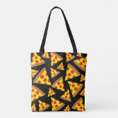 Pizza slice-patroon draagtas (Achterkant)