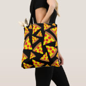 Pizza slice-patroon draagtas (Dichtbij)