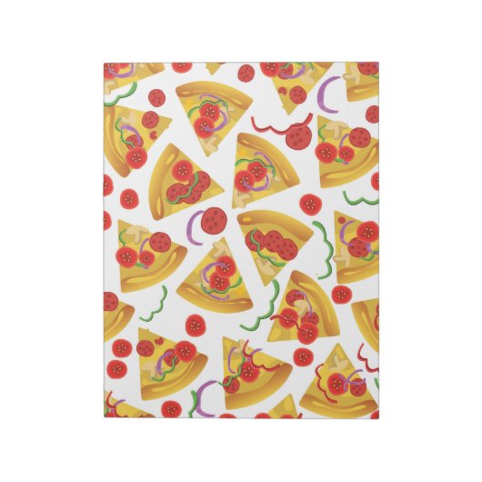 Pizza Slice Pattern Notitieblok (Gedraaid)