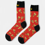 Pizza Slice Pattern Socks Sokken (Links)