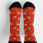 Pizza Slice Pattern Socks Sokken (Top)