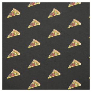 Pizza Slice Pattern Stof