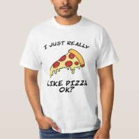 Pizza slice pizza grappig gezegde met cadeautje vo