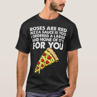 Pizza Slice Pun Gezegden voor Pizza Lovers en Pizz T-shirt