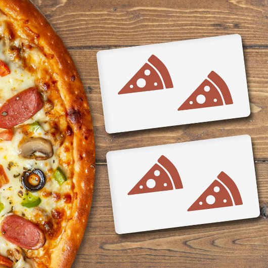 Pizza Slice Rubberstempel
