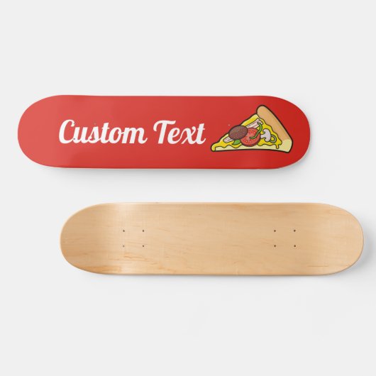 Pizza Slice Skateboard (Horizontaal)